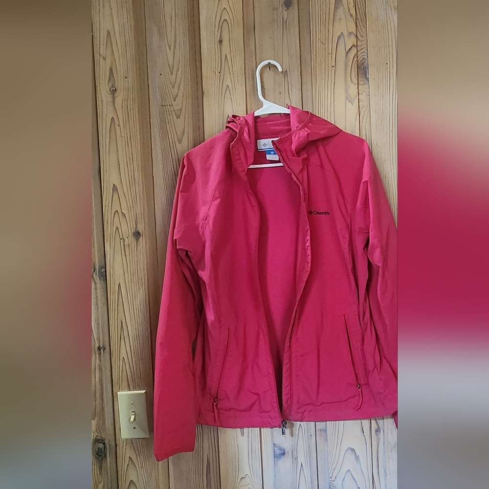 Columbia Pink Ski & Snow Jacket Lightweight Water-Resistant